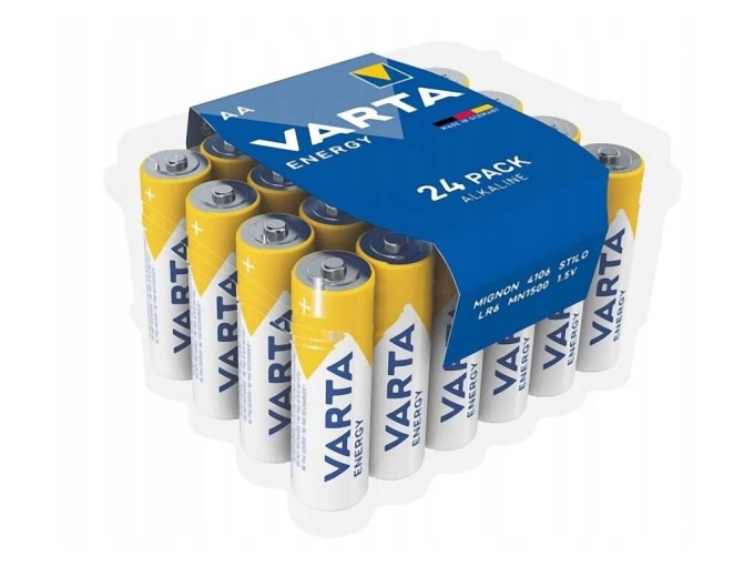 AA Baterie VARTA Energy LR06 balení 24ks LR06/24