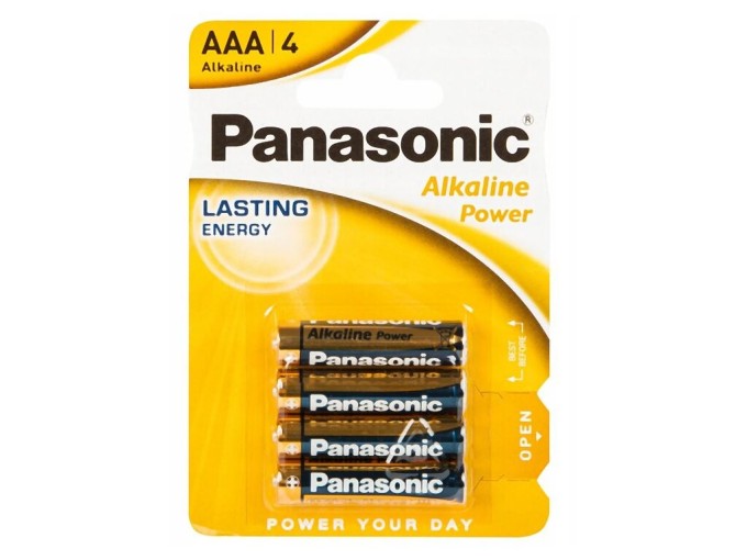 Panasonic Lasting Power Alkaline Baterie LR3EPS/4BP 4ks