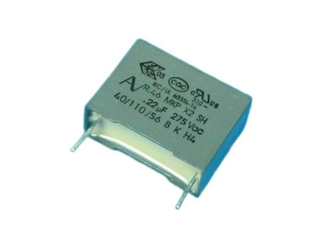 Polypropylenový kondenzátor X2 220nF 275V