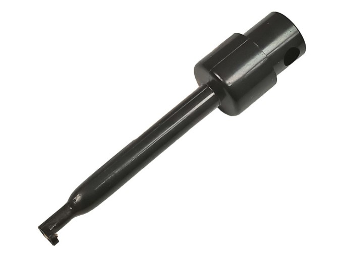 Měřicí hrot s háčkem ICC16A-B - černý