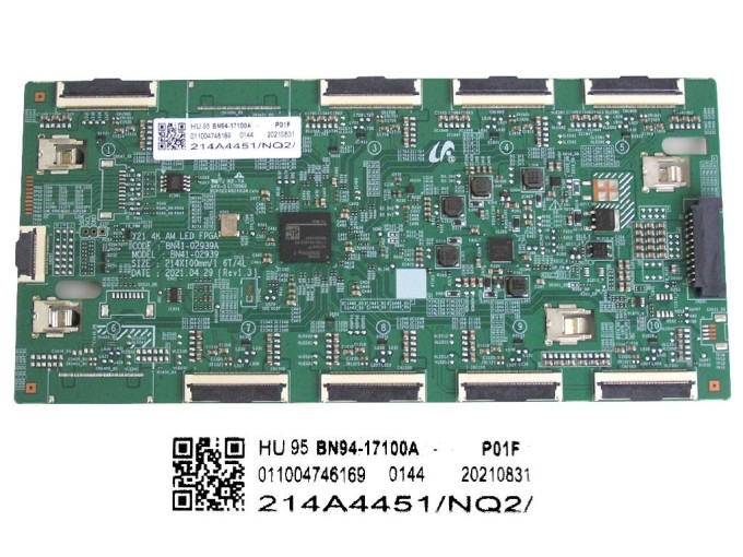 LCD modul LED driver aktivního HDR BN94-17100A / HDR driver board assy Y21_4K_AM_LED_FPGA / BN9414100A