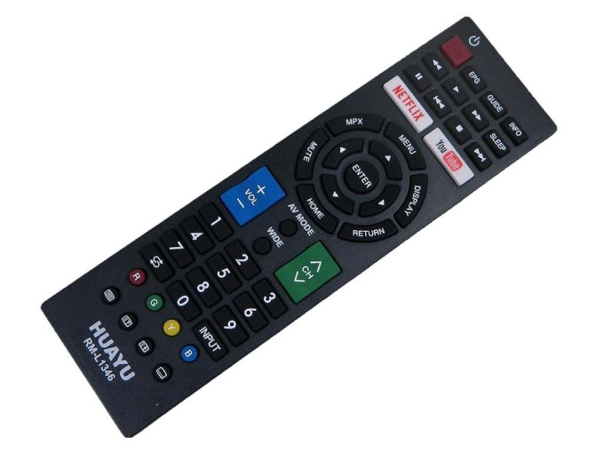 Univerzální dálkový ovladač RM-L1346 pro televize Sharp