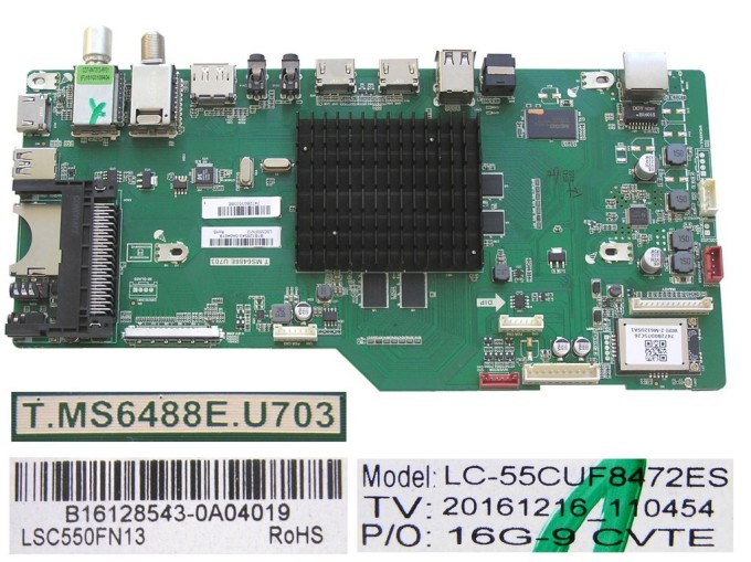 Základní deska 17MB185 pro LCD TV Hyundai QLX50840GSMART