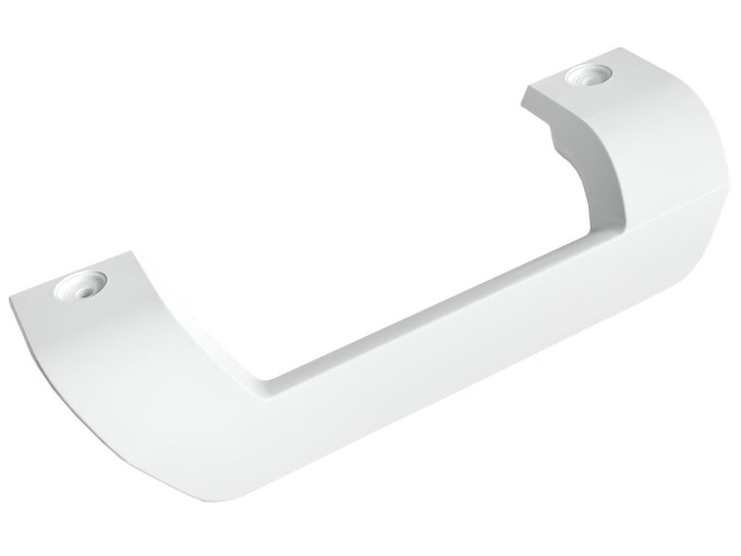 Madlo dvířek lednice Gorenje HZF3767A, RM64, 380376, 105457, 448418, 314497 - bílé, rozteč 180mm