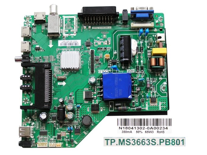 LCD modul základní deska INFINITION INTV-40H610 / Main board TP.MS3663S.PB801 / N18041302-0A00234