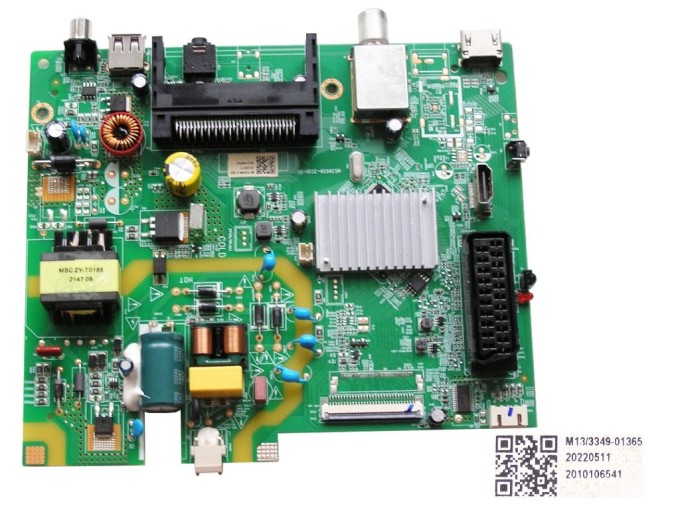 LCD modul základní deska Orava LT-638LEDM101B  / Main board M133349-01365 / MS36639-ZC01-01 / 2010106541
