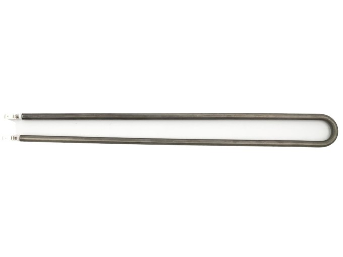 Topné těleso 1500 W, 230 V, U tvar, 400x35 mm, 2x konektor