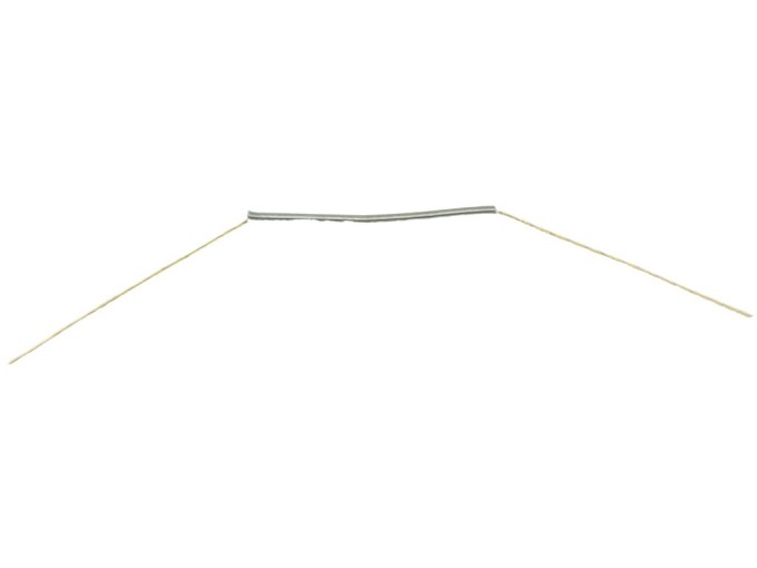 Topná spirála 500 W 230 V s délkou 120 mm a průměrem 3,1 mm
