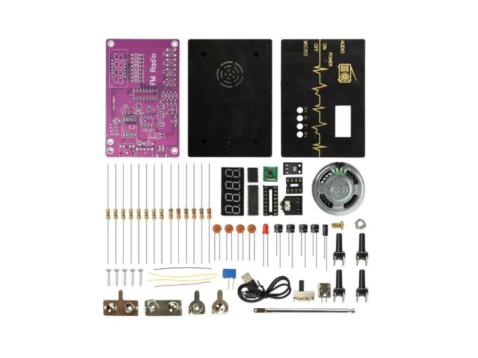 FM rádio stavebnice RDA5807M 87–108 MHz