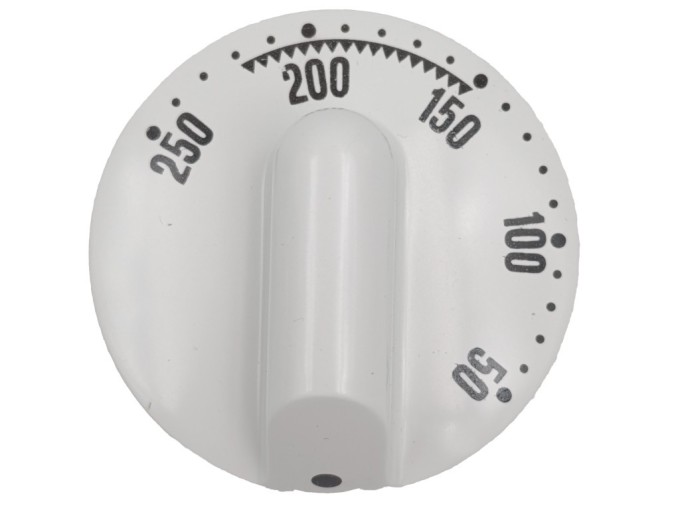 Knoflík termostatu trouby bílý, sporák Gorenje, 523073, 532886
