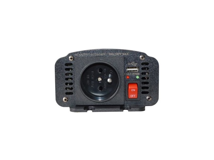 Měnič napětí 12V na 230V 300W s USB Geti GPI 312