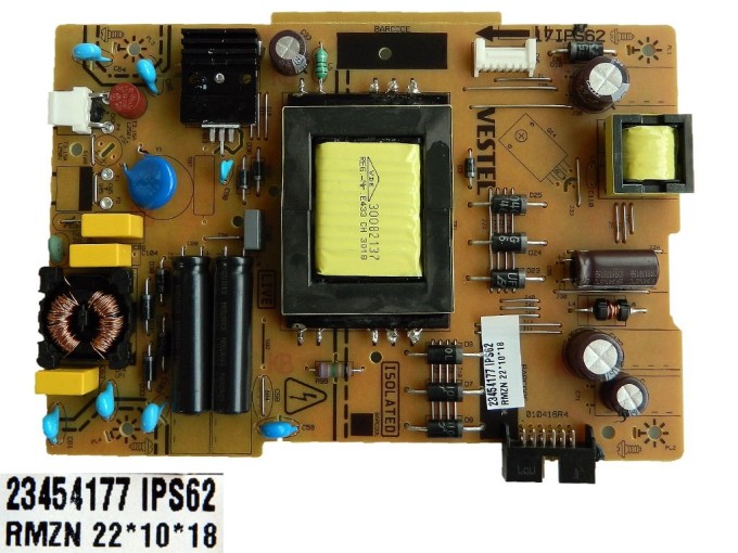 LCD zdroj VESTEL 23454177 / SMPS BOARD 17IPS62R4 pro TOSHIBA 39" TV