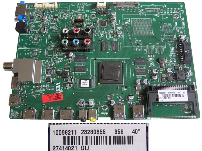 Základní deska LCD modul 17MB100 pro TV Panasonic 23280655