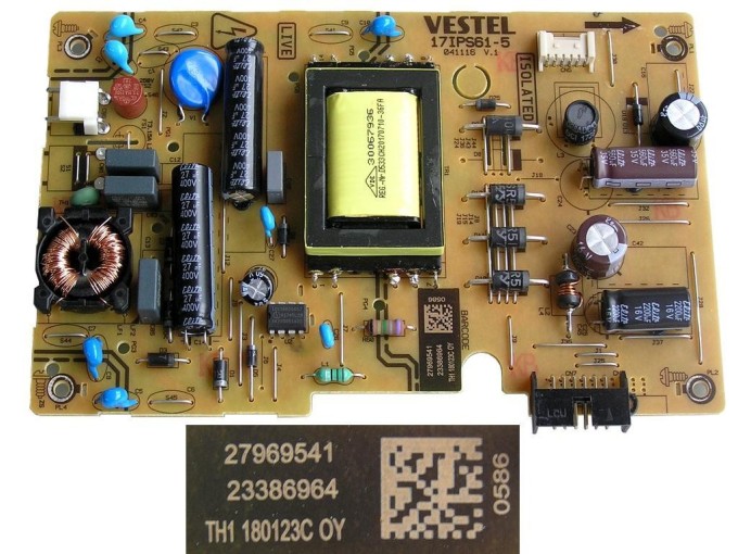 LCD zdroj 17IPS61-5 / SMPS deska Vestel 23386964