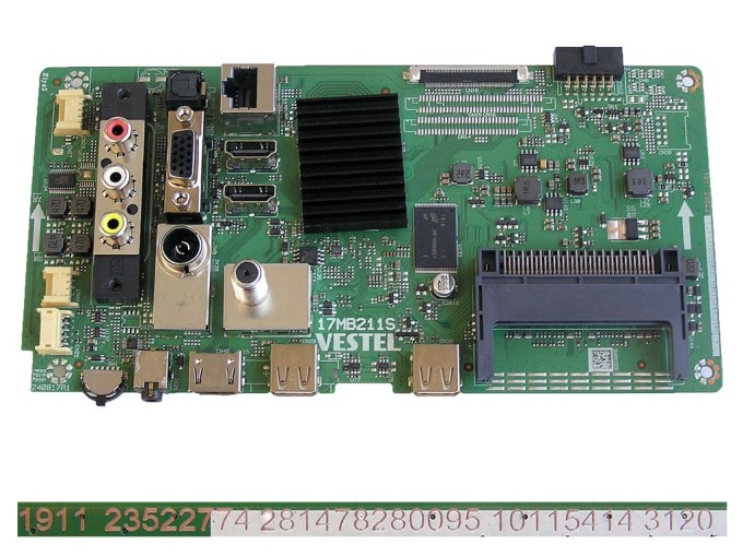 Hlavní deska 17MB211S pro TV Toshiba 43L2863DG