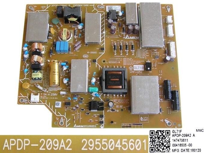 LCD Napájecí Modul APDP-209A2 pro Sony KD-55XE7096