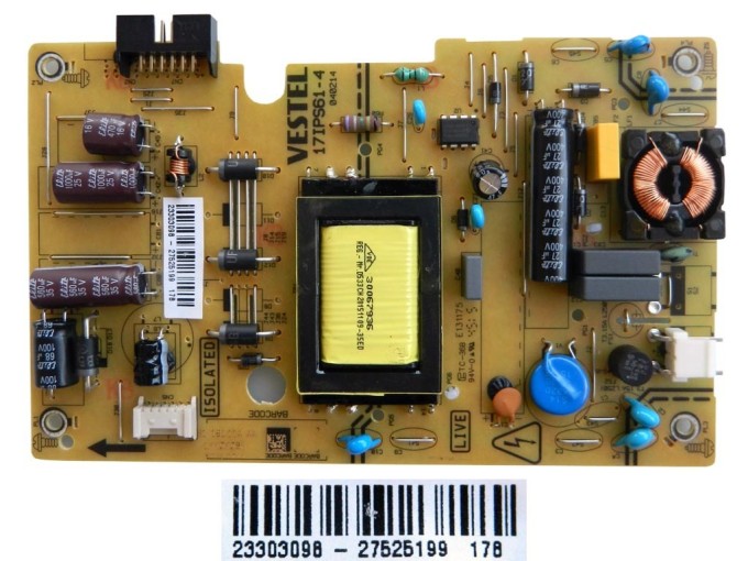 LCD modul zdroj 17IPS31-5 SMPS napájecí deska 23303098