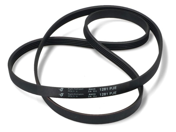 Řemen drážkový 5PJE1281 pro pračky AMICA, FAGOR-BRANDT, ELECTROLUX / AEG
