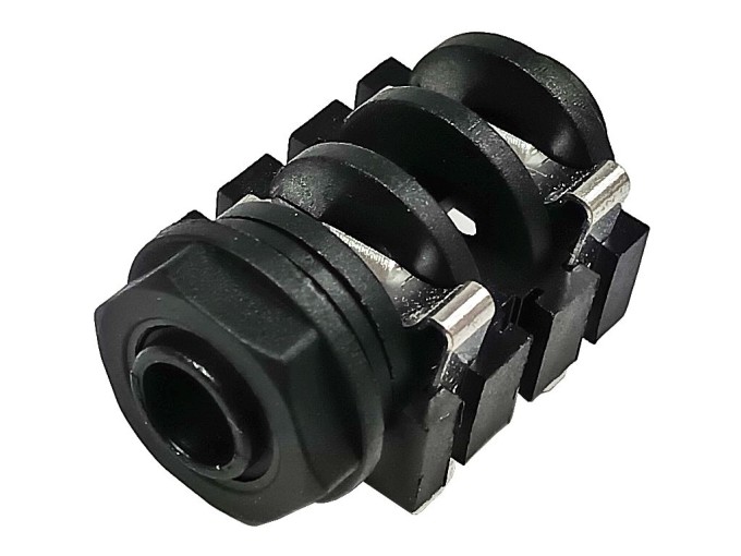 Konektor JACK 6.3mm mono samice do panelu letovací REAN Neutrik NYS 2122