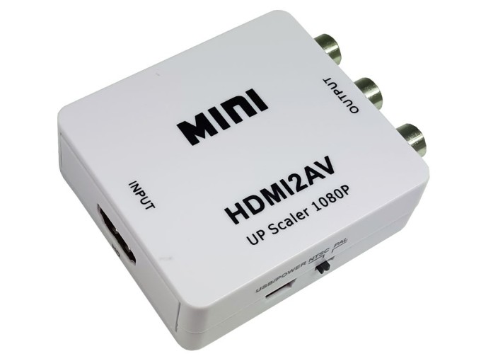 Převodník HDMI /  3 x RCA (cinch) konektory