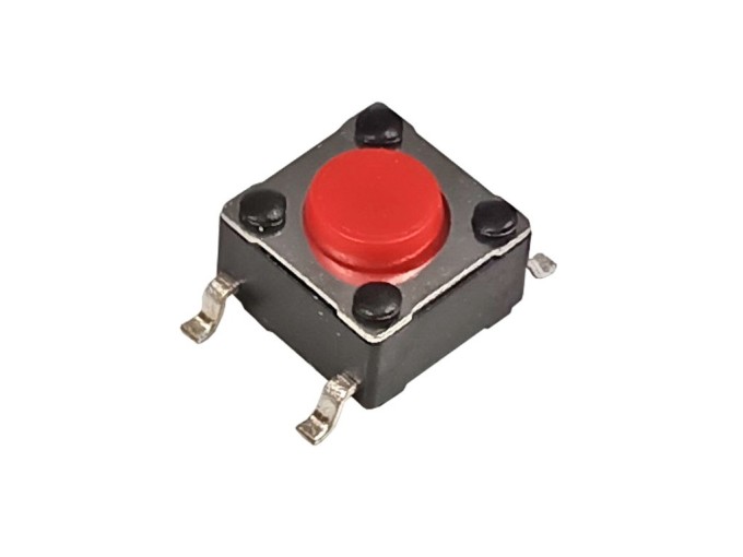 Mikrotlačítko 6x6 mm SMT PTS645SK43SMTR92 LFS