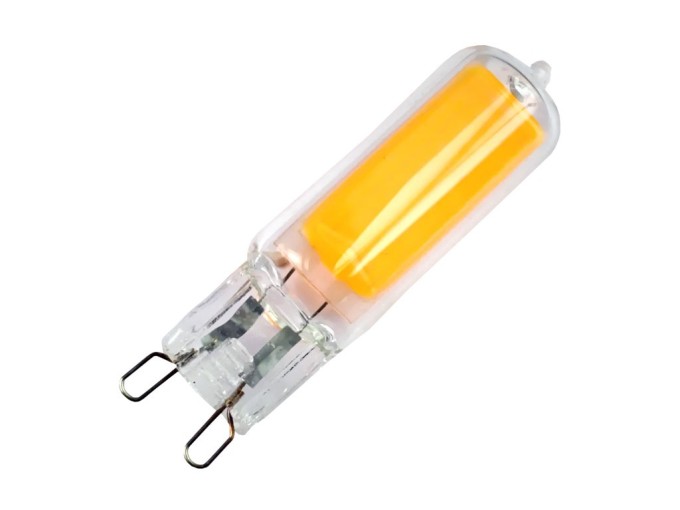 LED žárovka G9 COB 230V 15W teplá bílá