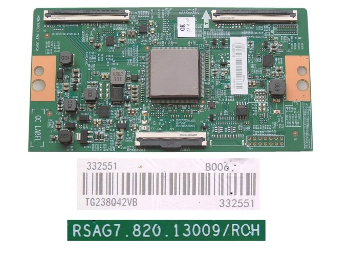 LCD modul T-CON RSAG7.820.13009/ROH /  TCON board T332551 / RSAG7-820-13009
