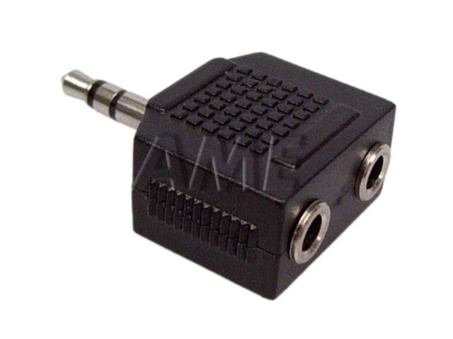 Redukce jack 3.5mm na 2xjack 3.5mm