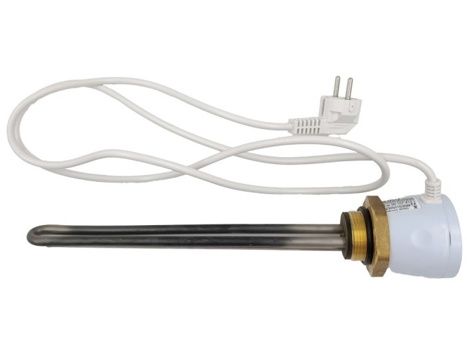 Topné těleso 1500 W 230 V s termostatem G 5/4" Incoloy