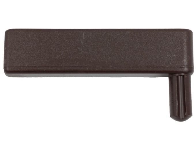 Držák skla levý hnědý pro digestoř Mora 5701, Gorenje 814606