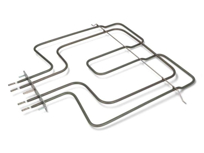 Topné těleso trouby horní s grilem 481225998466 WHIRLPOOL / INDESIT náhrada