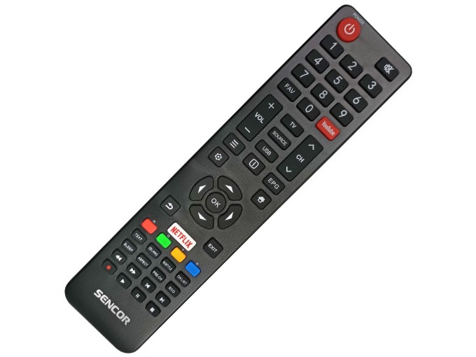 SLE43US601TCS Dálkový ovladač Sencor originální