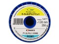 Cín pájka Sn62Pb37Cu1 s mědí 1.0mm cívka 250g