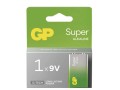 9V Alkalická Baterie GP Super 6F22 / 6LR61