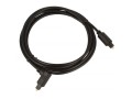 Optický kabel TOSLINK 2m s 90° ohybem