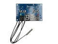 Modul digitální termostat W1401 panelový -9°C  /  +99°C napájení 12V