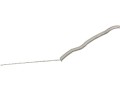 Topná spirála 100 W, 230 V, délka 275 mm, průměr 3,7 mm