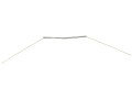 Topná spirála 500 W 230 V s délkou 120 mm a průměrem 3,1 mm