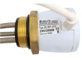 Topné těleso 2000W 230V s termostatem G 6/4" nerez