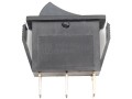 Kolébkový přepínač 3 vývody 16A 10x30 mm s doutnavkou