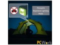 Nabíjecí LED čelovka PCWork PCW12B 200 lm USB-C IPX4