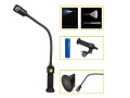 PCWork PCW12F nabíjecí LED pracovní svítilna 400 lm s magnetem a ohebným husím krkem