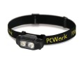LED čelovka PCWork PCW12A 200 lm, hybridní napájení, USB-C, IPX5