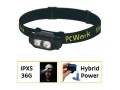 LED čelovka PCWork PCW12A 200 lm, hybridní napájení, USB-C, IPX5