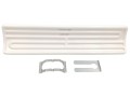 Keramický korýtkový infrazářič 400 W 245x60 mm glazura