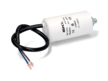 Rozběhový kondenzátor 8.0 uF 450V CBB60 SKL s kabelem 25 cm
