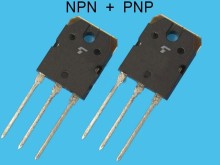 Sanken 2SC6011A + 2SA2151A - Pár tranzistorů pro NF výkonové zesilovače