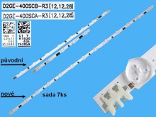 LED podsvit 830mm sada pro Samsung BN96-25304A a BN96-25305A