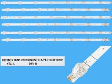 LED Podsvícení 1100mm Sada pro Hisense HE58A7T - 6 Kusů