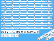 LED podsvit sada LG 55LB Slim 3D - 12 pásků DLED TOTAL ARRAY 55"